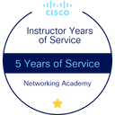 Cisco Networking Academy — 5 Years of Service, Instructor